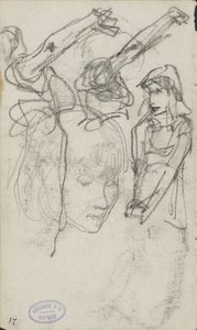 Study Sheet with Women by George Hendrik Breitner