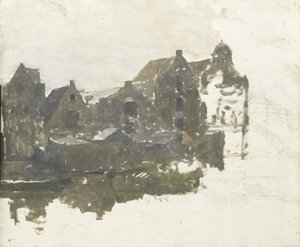 Warehouses on the Teertuinen on the Prinseneiland, Amsterdam