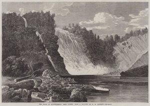 The Falls of Montmorency, near Quebec