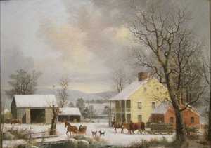 Winter in the Country by George Henry Durrie