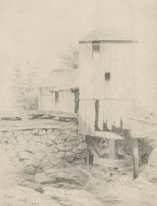 The Old Mill, 1846 by George Henry Hall
