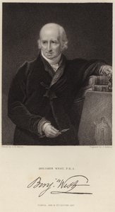 Portrait of Benjamin West by George Henry Harlow