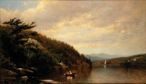 Boating on Lake George by George Henry Smillie