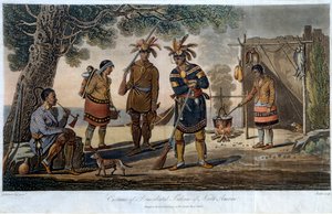 Costumes of Domiciliated Indians of North America