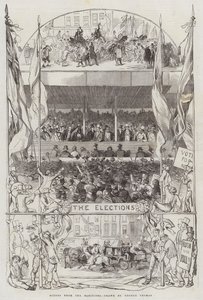 Scenes from the Elections by George Housman Thomas