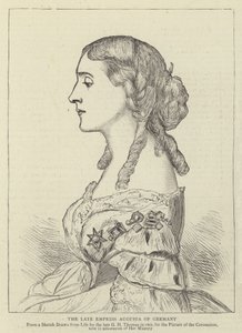 The Late Empress Augusta of Germany by George Housman Thomas
