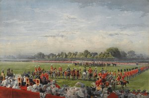 The First Distribution of the VC by Queen Victoria, Hyde Park, 26th June 1857 by George Housman Thomas