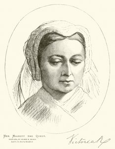 Queen Victoria by George Housman after Thomas