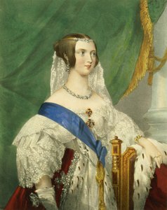 Her Most Gracious Majesty, Queen Victoria engraved by James Henry Lynch by George Howard