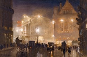 The Haymarket, London by George Hyde Pownall
