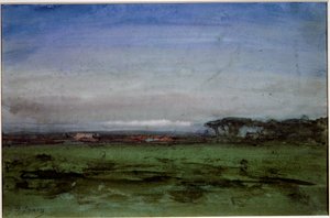 Across the Campagna by George Inness