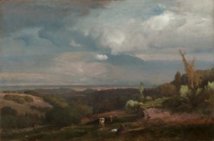 Approaching Storm from the Alban Hills by George Inness