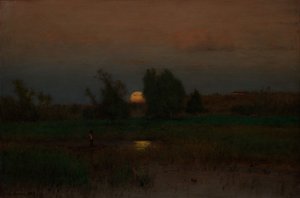 Moonrise by George Inness