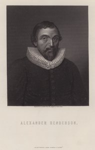 Alexander Henderson, Scottish Theologian by George J. Stodart