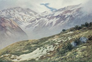 The Col De Balme from Le Planet, Above Argentiere