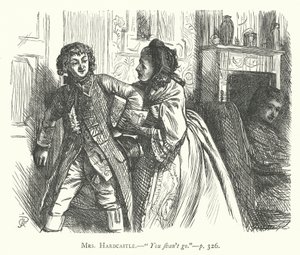 Illustration for She Stoops To Conquer by George John Pinwell