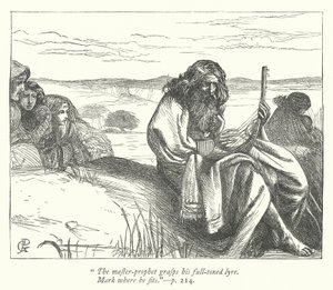 Illustration for The Captivity by George John Pinwell
