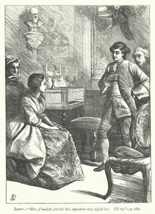 Illustration for The Good-Natured Man by George John Pinwell