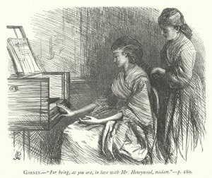 Illustration for The Good-Natured Man by George John Pinwell