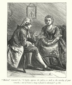 Illustration for The Vicar of Wakefield by George John Pinwell