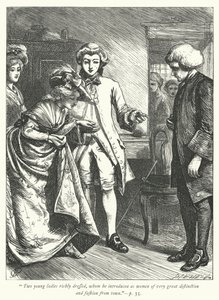 Illustration for The Vicar of Wakefield by George John Pinwell