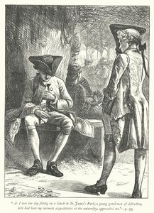 Illustration for The Vicar of Wakefield by George John Pinwell
