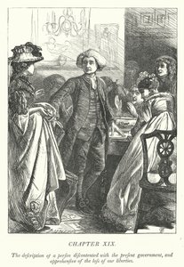 Illustration for The Vicar of Wakefield (engraving) by George John Pinwell
