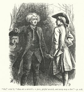 Illustration for The Vicar of Wakefield (engraving) by George John Pinwell