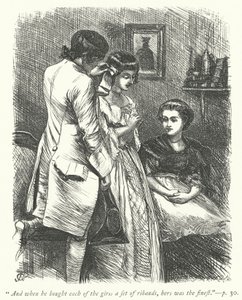 Illustration for The Vicar of Wakefield by George John Pinwell