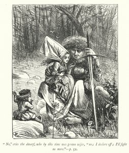 Illustration for The Vicar of Wakefield by George John Pinwell
