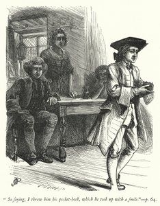 Illustration for The Vicar of Wakefield by George John Pinwell