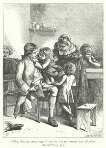 Illustration for The Vicar of Wakefield by George John Pinwell