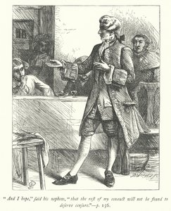 Illustration for The Vicar of Wakefield by George John Pinwell