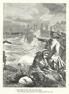 Illustration for Threnodia Augustalis (engraving) by George John Pinwell
