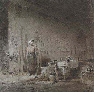 Interior of a Blacksmith
