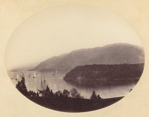 From Trophy Point, West Point, Hudson River by George K Warren
