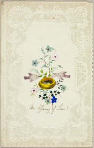 An Offering of Love (valentine) by George Kershaw