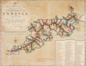 Plan of Tortola from Survey by George King by George King