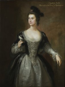 Portrait of Lady Charlotte Boyle, Baroness Clifford and Marchioness of Hartington