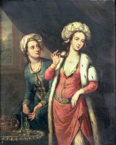 Portrait of a Lady thought to be Lady Mary Wortley Montagu