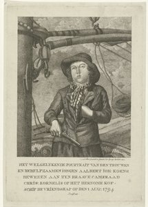 Portrait of Aalbert Joh. Koens by George Kockers