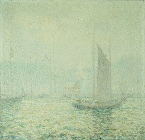 Harbor Mist by George Loftus Noyes