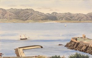 Rosia Bay, Gibraltar and Algeciras, Spain by George Lothian Hall