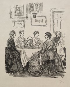 The Annual Question - Where Shall We Go? by George Louis Palmella Busson Du Maurier