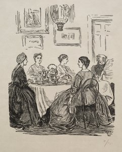 The Annual Question - Where Shall We Go by George Louis Palmella Busson Du Maurier