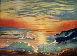 The Autumn Sunset, c1908, 1909