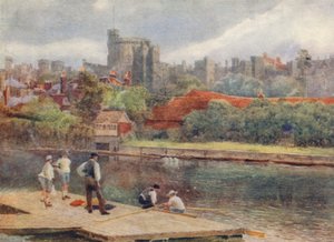 The Castle from the Rafts by George Moore Henton