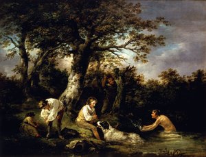Boys Bathing