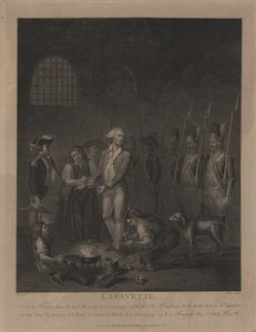 Lafayette in Prison at Olmütz by George Morland