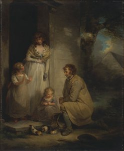 Selling Guinea Pigs by George Morland